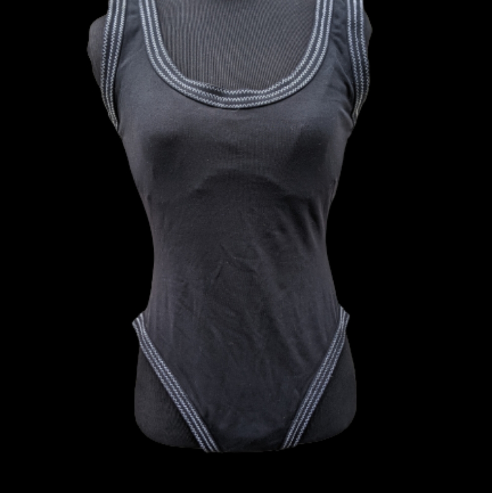 VINTAGE Swim Bodysuit Sz 14